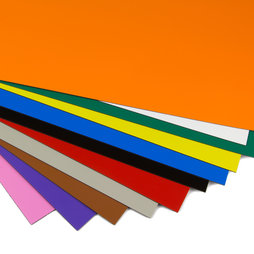 MS-A4, Farbige Magnetfolie, zum Beschriften und Basteln, Format A4