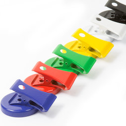 LIV-122, Bunte Magnetklammern, aus Ferrit, 6er Set