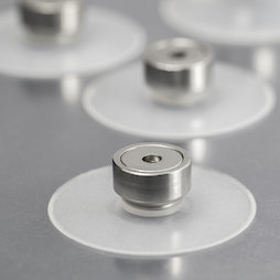 M-SN-06, Saugnapfmagnet Ø 50 mm extra-stark, mit Topfmagnet mit Innengewinde Ø 20 mm